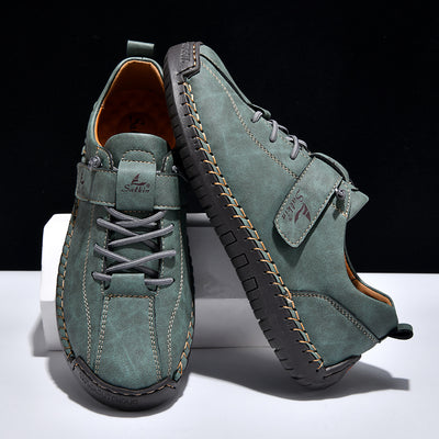 Botas Cortas para Hombre Talla Grande con Costura a Mano - Image 5
