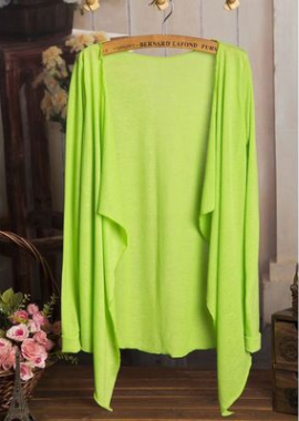 Cardigan Transparente Protección Solar Coreano - Blusa Ligera Playa Mujer - Image 11
