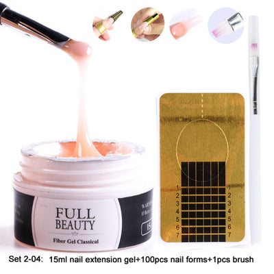 Kit de Extensiones de Uñas con Fotocurado Rápido - Image 28