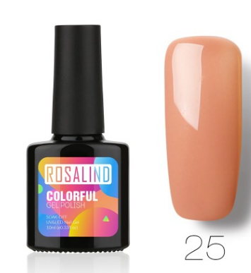 Gel UV para Uñas ROSALIND Color Sólido - Tratamiento Profesional Salón 10ml - Image 19