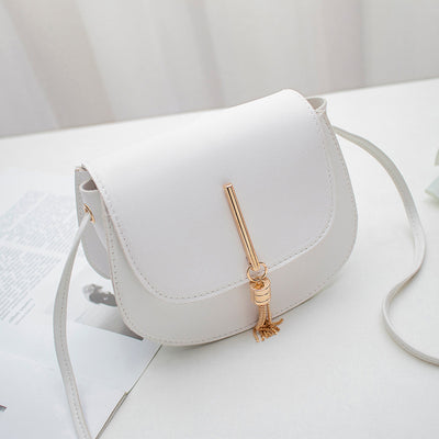 Bolso de Hombro Redondo con Borlas para Mujer - Image 10