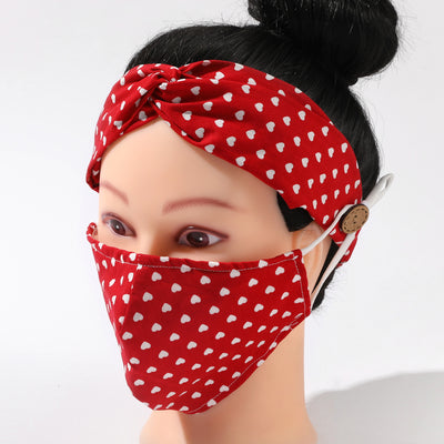 Juego de Mascarillas y Bandas de Algodón Puro - Image 23