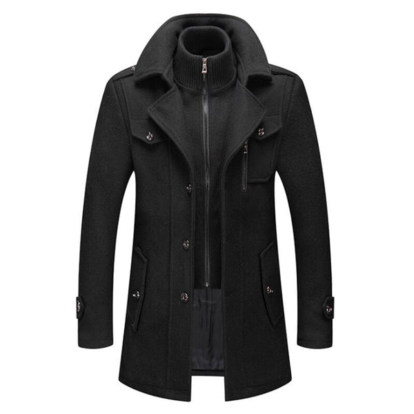 Chaqueta de Hombre Térmica con Algodón y Lana - Resistente al Frío