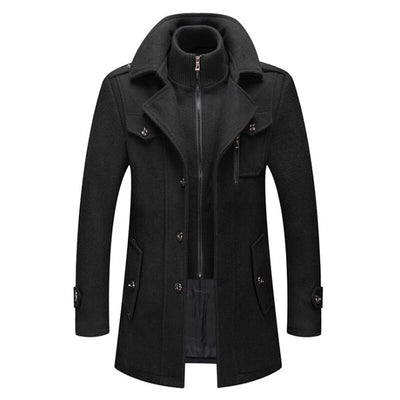 Chaqueta de Hombre Térmica con Algodón y Lana - Resistente al Frío