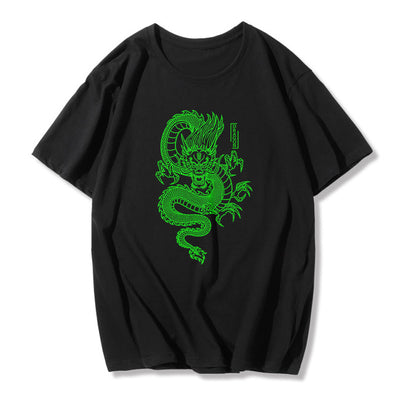 Playera Estampada Qinglong de Manga Corta - Image 7