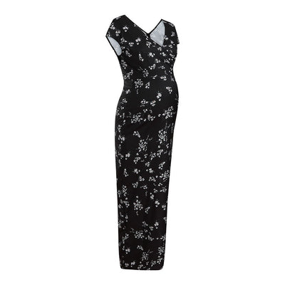 Vestido Floral de Gasa Slim Estampado - Image 6