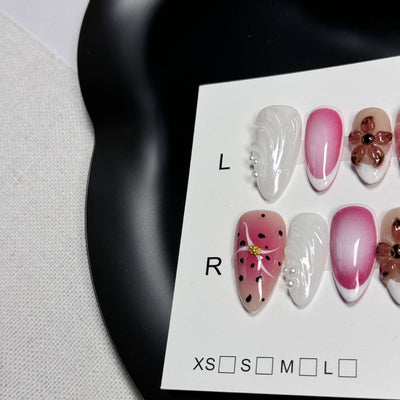 Parches de Uñas Artesanales 3D - Diseños Lindos Tallados a Mano - Image 10