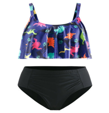 Bikini Deportivo Talle Grande con Cierre Frontal Ajustable - Image 3