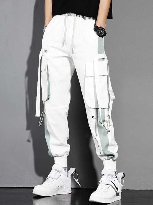 Pantalones con Tirantes de Contraste para Niños - Image 2