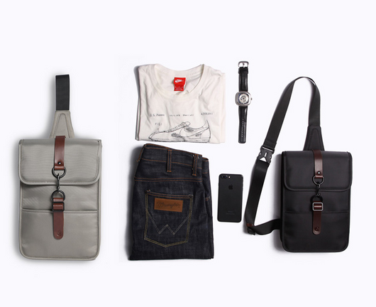 Bolsa Bandolera Deportiva Zu para Hombre - Mochila Casual con Múltiples Compartimentos - Image 6