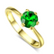 Rose Dorado and zircon ring Dorado Verde 5.5