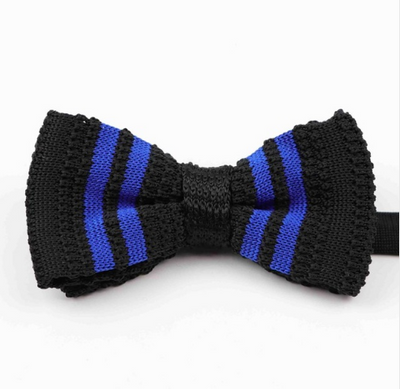Corbata Mariposa Tejida Ajustable Doble Capa - Diseño Moderno Unisex - Image 34