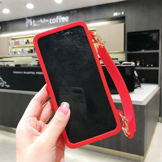 Funda Silicona para Celular con Cadena Diagonal Ajustable - Image 20
