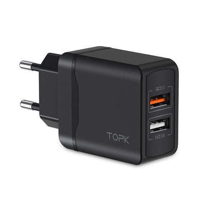 Cargador Rápido Dual USB Quick Charge 3.0 de 18W - Image 11