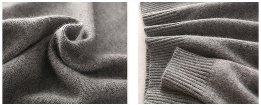 Suéter de Cuello Alto en Cachemira para Hombre - Otoño Invierno - Image 13