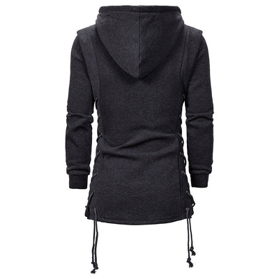 Chamarra Hoodie Suelta Talla Grande para Hombre - Image 5