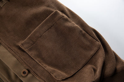 Chaqueta Suelta Retro Estilo Dos Piezas con Bolsillos Amplios - Image 14