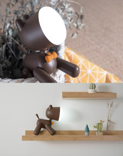Lámpara de Escritorio LED Perrito con Protección de Vista para Estudiantes - Image 4