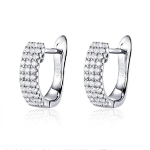 Aretes de Plata 925 con Circonita - Image 4