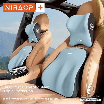 Cojín Lumbar Viscoelástico para Auto con Soporte Cervical - Image 8