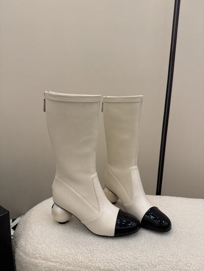 Botas Clásicas de Tacón Grueso para Otoño e Invierno - Image 14