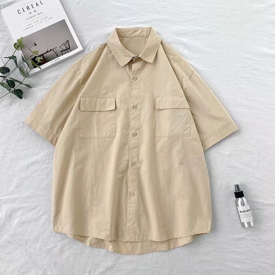 Camisa de Trabajo Coreana para Hombre - Estilo Moderno y Versátil - Image 6
