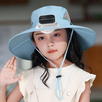 Gorra Ventilador Solar con Potencia de Viento Fuerte Recargable - Image 12