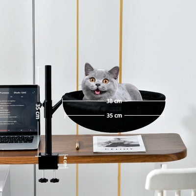 Cama Suspendida para Gatos de Montaje en Escritorio - Image 6
