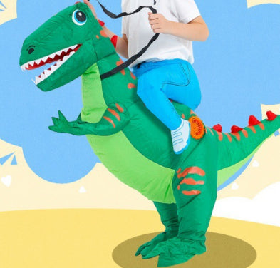 Disfraz Inflable Dragón Corredor para Actividades Familiares - Image 13
