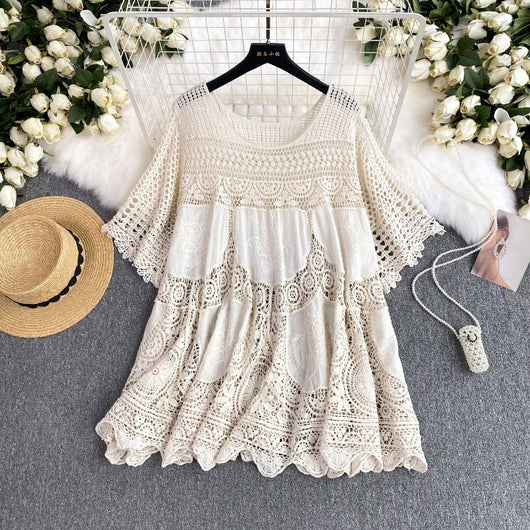 Blusa Estilo Coreano con Recortes para Verano - Image 6