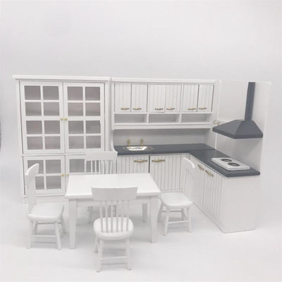 Cocina de Casita de Muñecas Miniatura 12 Piezas - Image 8