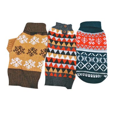 Ropa Navideña para Perros y Gatos con Diseño de Copo de Nieve - Image 5