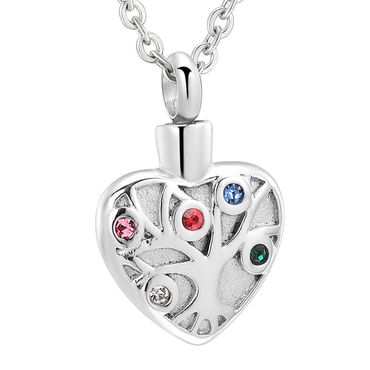 Dije Colgante de Diamante en Forma de Corazón