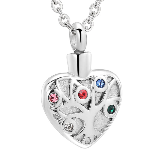 Dije Colgante de Diamante en Forma de Corazón