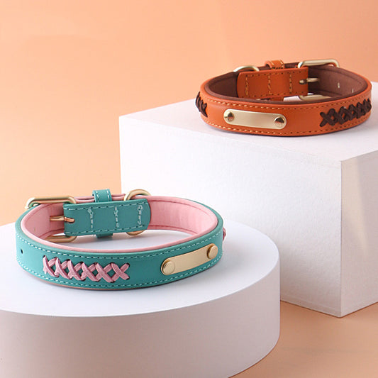 Collar Identificación Perros Medianos y Grandes Antiextravío