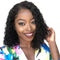 Heat Resistant Synthetic Fiber Afro Wig with Cap