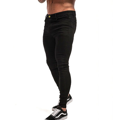 Jeans Slim Ajustado Negro Clásico - Image 4