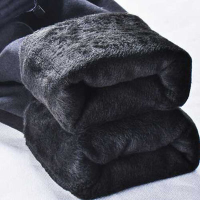 Pantalones de Maternidad en Terciopelo Invierno - Leggings Térmicos para Embarazadas - Image 3