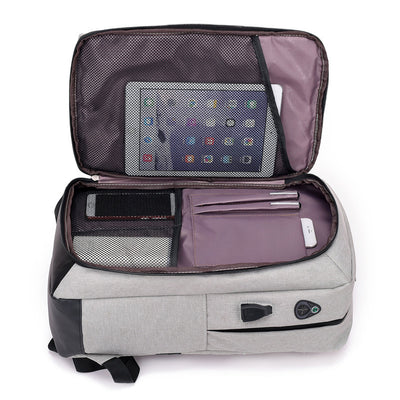 Bolsa de Hombro Ejecutiva para Hombre con Puerto USB de Carga - Image 6