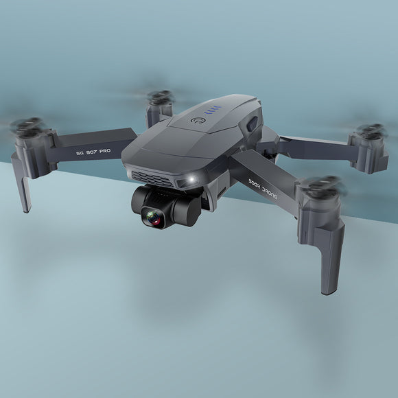Dron PTZ de Dos Ejes con Estabilización Mecánica