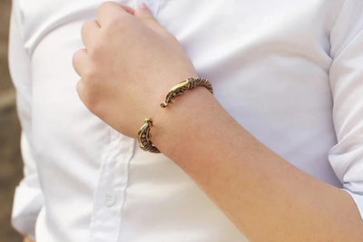 Pulsera Guerrero Vikingo Estilo Retro Vintage - Image 9