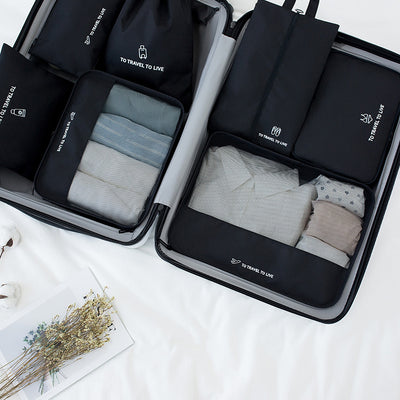 Set de 7 Bolsas Organizadoras de Viaje Premium