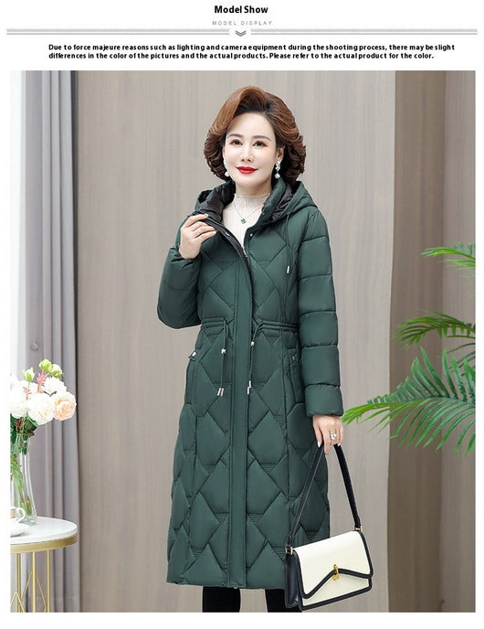 Abrigo de Algodón Grueso Cálido Talla Grande Holgado para Invierno - Image 27