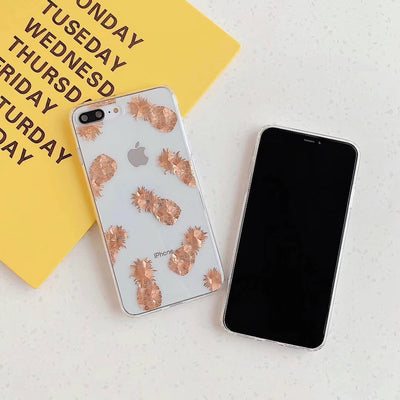 Funda para celular con diseño de piña bronceada - Image 6