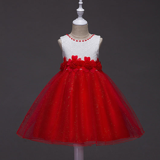 Vestido de Gasa para Niñas - Perfecto para Cumpleaños y Ocasiones Especiales - Image 9