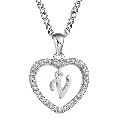 Collar de Corazón Personalizado con Circonia - Image 13