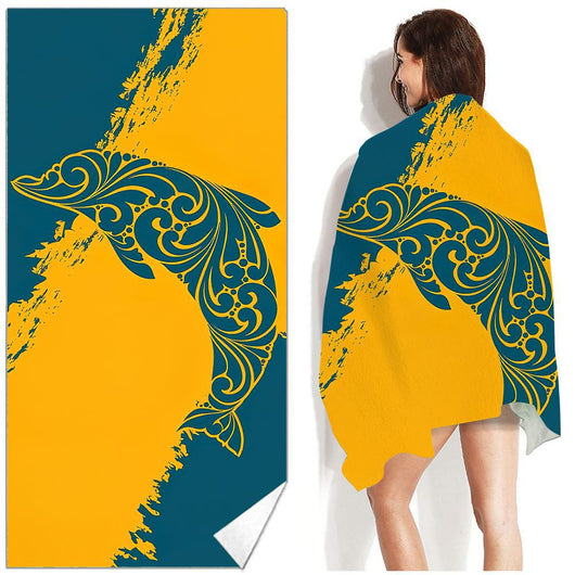 Toalla de Playa Bohemia Estampada - Absorbente y Versátil - Image 12