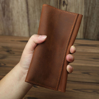 Billetera Larga Retro Artesanal para Hombre - Image 11