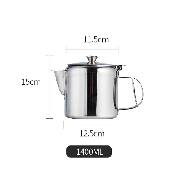 Tetera de Acero Inoxidable Estilo Hong Kong para Té y Café - Image 10