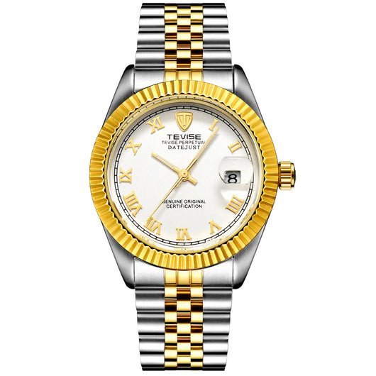 Reloj Automático Detective Explosion para Hombre - Elegancia Empresarial Resistente al Agua - Image 8